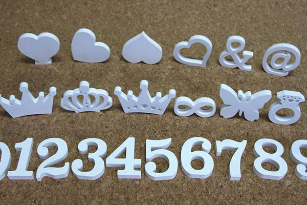 廣告雕刻機切割的pvc樣品 廣告雕刻機切割的pvc樣品