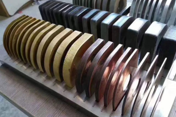 金屬雕刻機切割的樣品 金屬雕刻機切割的樣品