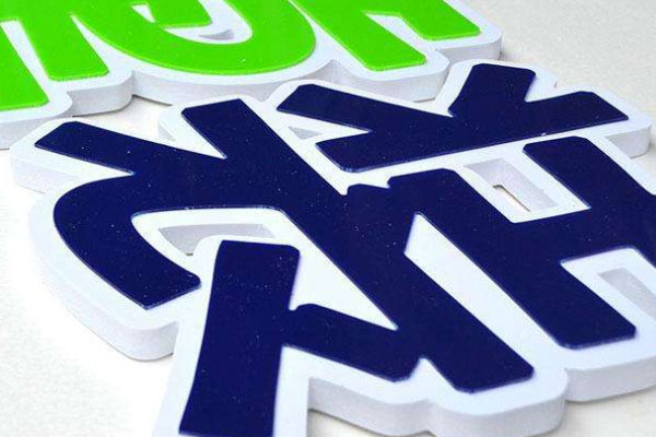 廣告雕刻機(jī)加工樣品 廣告雕刻機(jī)加工樣品