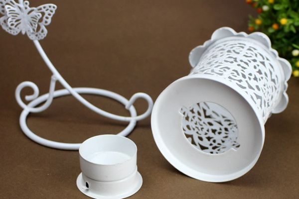 鐵藝鏤空燭臺 鐵藝鏤空燭臺