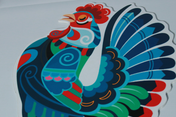 雕刻機切割的異形kt板 雕刻機切割的異形kt板