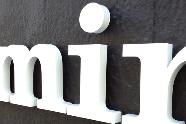 廣告雕刻機加工好的PVC字樣品 廣告雕刻機加工好的PVC字樣品