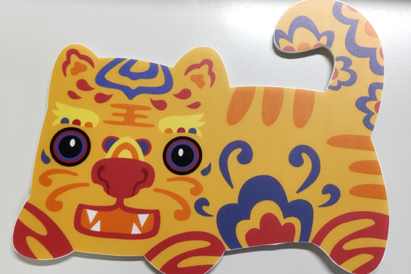 得馬-Z3高速巡邊雕刻機巡邊切割的KT板 得馬-Z3高速巡邊雕刻機巡邊切割的KT板