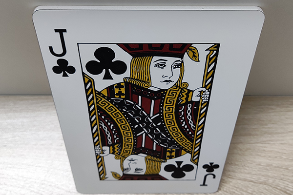 雕刻機(jī)切割的PVC撲克牌 雕刻機(jī)切割的PVC撲克牌