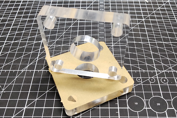 雕刻機加工的亞克力展示 雕刻機加工的亞克力展示