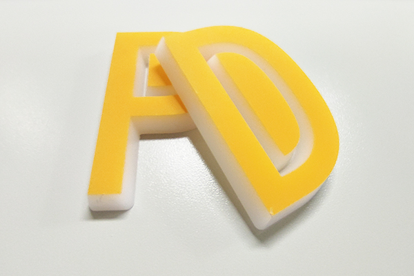 雕刻機加工的迷你字樣品 雕刻機加工的迷你字樣品