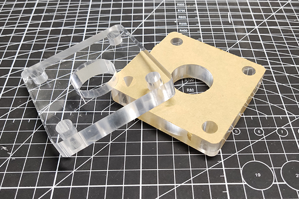 得馬Z3高速巡邊雕刻機加工的亞克力 得馬Z3高速巡邊雕刻機加工的亞克力