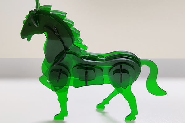 得馬Z3高速巡邊雕刻機切割的亞克力產品 得馬Z3高速巡邊雕刻機切割的亞克力產品