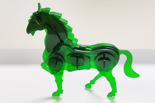 得馬Z3高速巡邊雕刻機切割的亞克力 得馬Z3高速巡邊雕刻機切割的亞克力