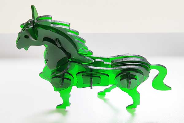 得馬Z3高速巡邊雕刻機切割的亞克力 得馬Z3高速巡邊雕刻機切割的亞克力