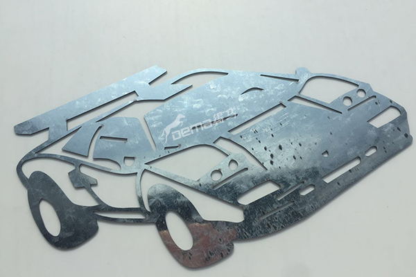 得馬激光切割機切割的鍍鋅板 得馬激光切割機切割的鍍鋅板